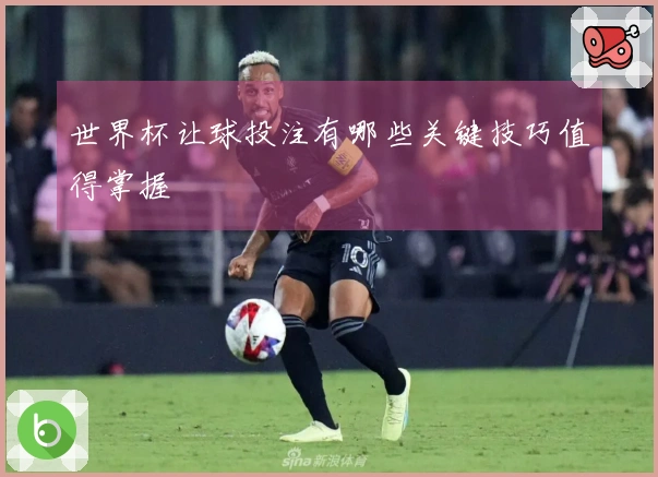 世界杯让球投注有哪些关键技巧值得掌握