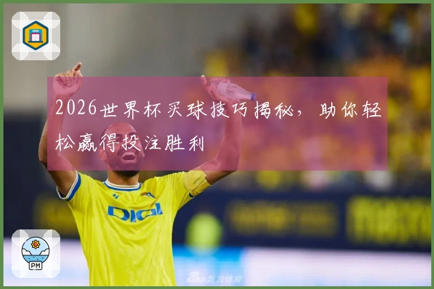 2026世界杯买球技巧揭秘，助你轻松赢得投注胜利